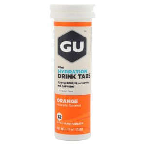 GU Hydration Drink Tablets (Orange) (8 Tubes)