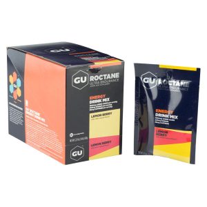 GU Roctane Energy Drink Mix (Lemon Berry w/Caffeine) (10 | 2.3oz Packets)