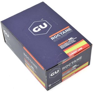 GU Roctane Energy Gel (Cherry Lime) (24 | 1.1oz Packets)