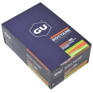 GU Roctane Energy Gel (Strawberry Kiwi) (24 | 1.1oz Packets)