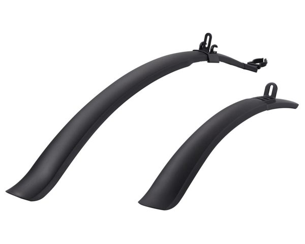 Giant Speedshield Clip-On Bike Fender Set (Black) (700c x 35-45mm)