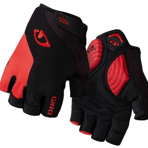 Giro Strade Dure Supergel Short Finger Gloves (Black/Bright Red) (S)