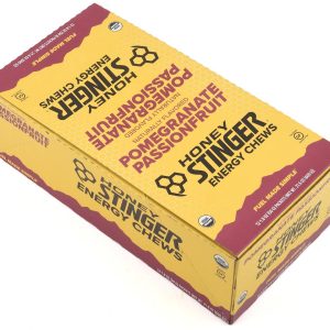Honey Stinger Organic Energy Chews (Pomegranate Passion) (12 | 1.8oz Packets)