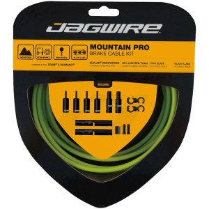 Jagwire Mountain Pro Brake Cable Kit (Organic Green) (Stainless) (1.5mm) (1500/2800mm) (w/ Housing)