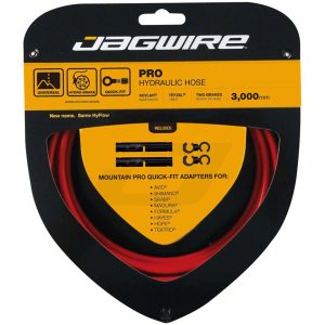 Jagwire Mountain Pro Hydraulic Disc Hose Kit (Red) (3000mm) (Requires Jagwire Mountain Pro Quick-Fit