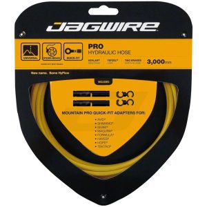 Jagwire Mountain Pro Hydraulic Disc Hose Kit (Yellow) (3000mm) (Requires Jagwire Mountain Pro Quick-