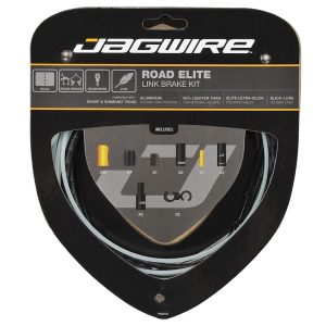 Jagwire Road Elite Link Brake Cable Kit (Black) (1.5mm) (1350/2350mm) (w/ Housing)