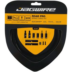 Jagwire Road Pro Brake Cable Kit (Black) (Stainless) (1.5mm) (1500/2800mm) (w/ Housing)