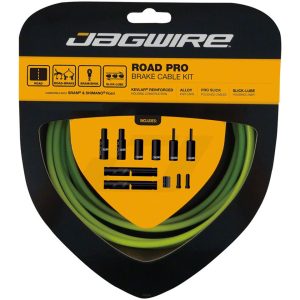 Jagwire Road Pro Brake Cable Kit (Organic Green) (Stainless) (1.5mm) (1500/2800mm) (w/ Housing)