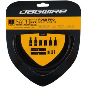 Jagwire Road Pro Brake Cable Kit (Stealth Black) (Stainless) (1.5mm) (1500/2800mm) (w/ Housing)