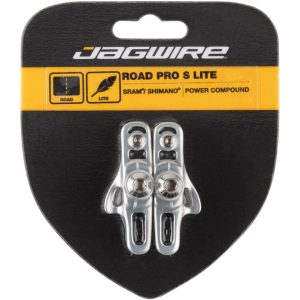 Jagwire Road Pro S Brake Pads (Silver) (Shimano/SRAM) (1 Pair)