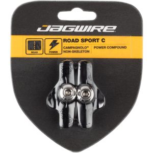 Jagwire Road Sport C Brake Pads (Black) (Campagnolo Non-Skeleton) (1 Pair)