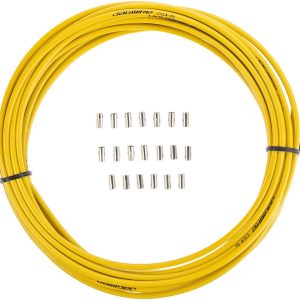 Jagwire Sport Brake Housing (Yellow) (5mm) (10 Meters) (w/ Slick-Lube Liner)