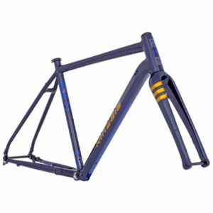 Kinesis Tripster AT Gravel Bike Frameset With Columbus Forks - Midnight Blue / 63cm