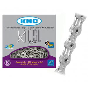 Kmc | X10Sl 10 Speed Chain | Silver | 10 Speed