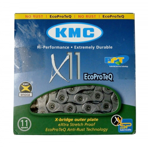 Kmc | X11Ept Eco Proteq 11 Speed Chain | Gray | 11 Speed, 116 Links