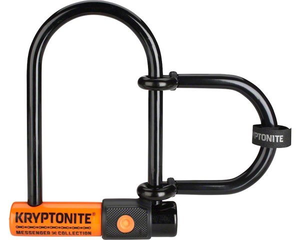 Kryptonite Messenger Mini Plus U-Lock (Black)