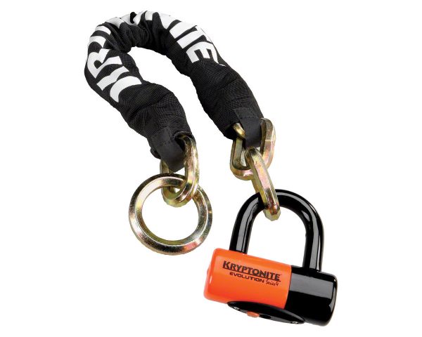 Kryptonite New York Noose Chain 1275 and Evolution Disc Lock (70cm/2.5')