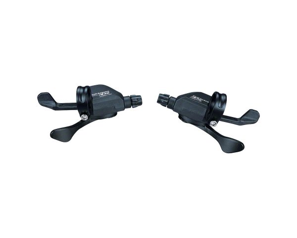 Microshift MarvoLT Xpress Trigger Shifters (Black) (Pair) (2/3 x 9 Speed) (Shimano Compatible)