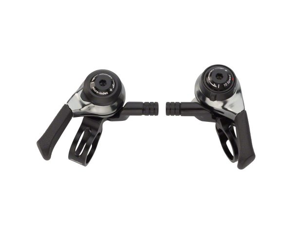 Microshift SL-M10/M11 Thumb Shifters (Black) (Pair) (2/3 x 10 Speed) (Shimano Compatible)