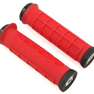 ODI Elite Pro V2.1 Lock-On Grips (Red/Black) (130mm)