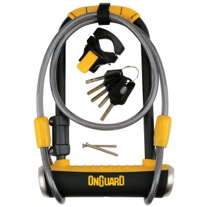 Onguard 8005 Pitbull DT U-Lock with Cable