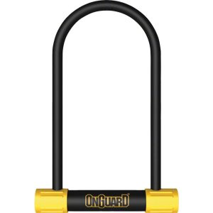 Onguard Bulldog Mini Lean & Mean U-Lock (Black/Yellow) (4.5 x 9")