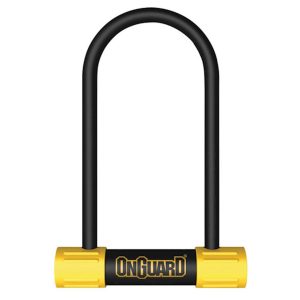 Onguard Bulldog Mini U-Lock (Black/Yellow) (3.55 x 5.5")