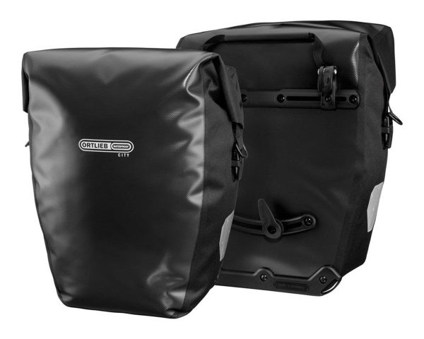 Ortlieb Back-Roller City Rear Panniers (Black) (40L) (Pair)