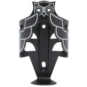 Portland Design Works Owl Water Bottle Cage (Black/Silver)