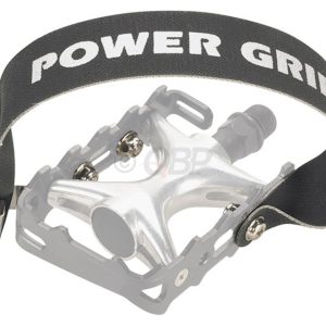 Power Grips Extra Long Toe Straps (Black) (375mm) (w/ Hardware)