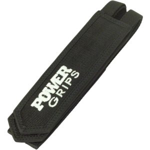 Power Grips Fat Straps (Black) (Pair)