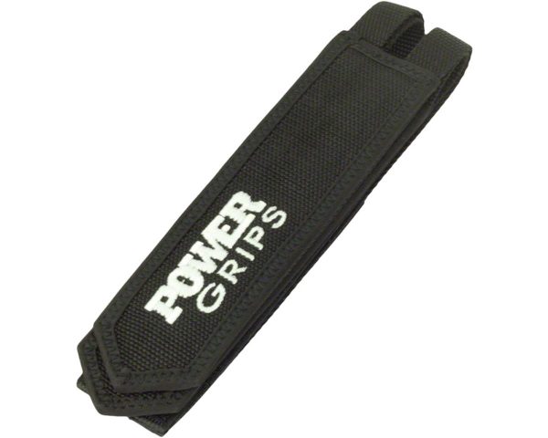 Power Grips Fat Straps (Black) (Pair)