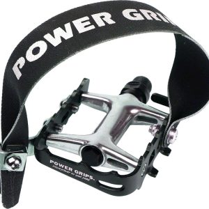 Power Grips High Performance Pedal & Strap Kit (Black)