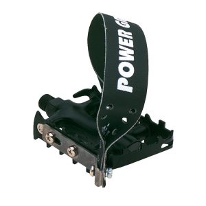 Power Grips MTB Pedals (Black) (w/ Strap)