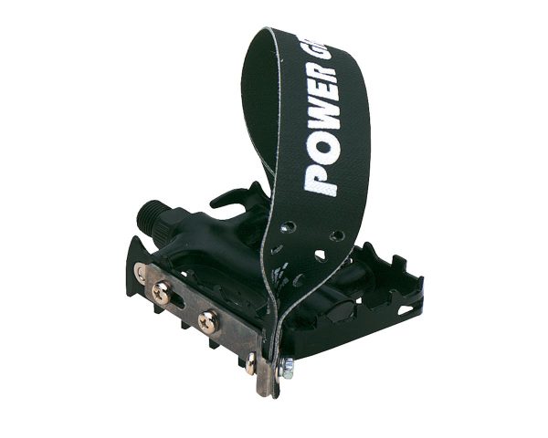 Power Grips MTB Pedals (Black) (w/ Strap)