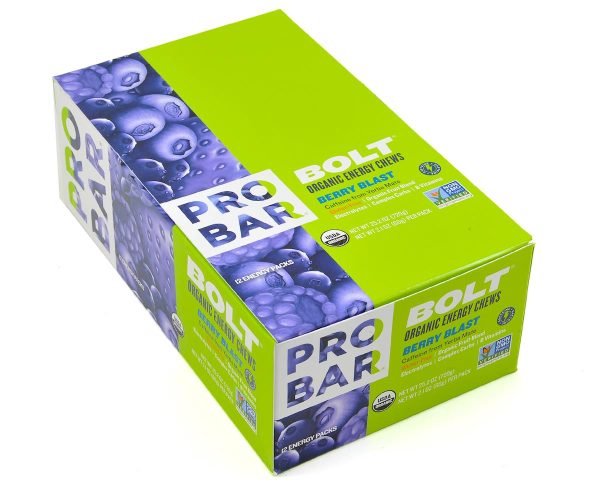 Probar Bolt Organic Energy Chews (Berry Blast w/ Caffeine) (12 | 2.1oz Packets)