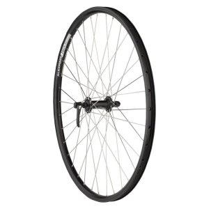 Quality Wheels Deore/DH19 Mountain Front Wheel (Black) (QR x 100mm) (26")