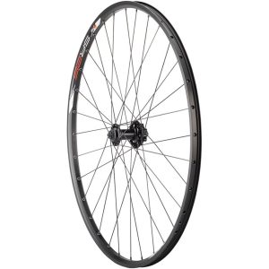 Quality Wheels Value Double Wall Series Disc Front Wheel (Black) (QR x 100mm) (29") (6-Bolt) (Tubele