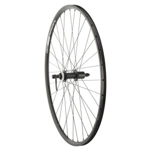 Quality Wheels Value Double Wall Series Disc/Rim Rear Wheel (Black) (Shimano HG) (QR x 135mm) (700c)