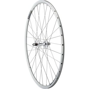 Quality Wheels Value Double Wall Series Track Front Wheel (Silver) (9 x 100mm) (700c) (Cartridge)