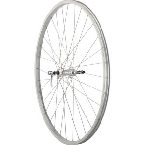 Quality Wheels Value Series Rear Road Wheel (Silver) (Freewheel) (QR x 135mm) (700c)
