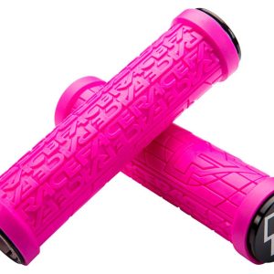 Race Face Grippler Lock-On Grips (Magenta) (30mm)