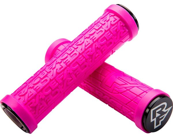 Race Face Grippler Lock-On Grips (Magenta) (30mm)