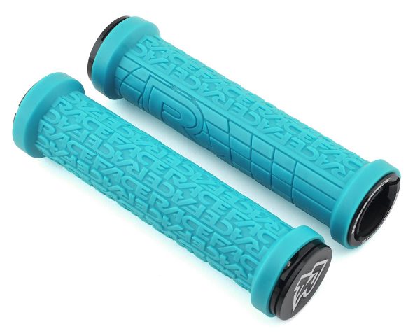 Race Face Grippler Lock-On Grips (Turquoise) (30mm)