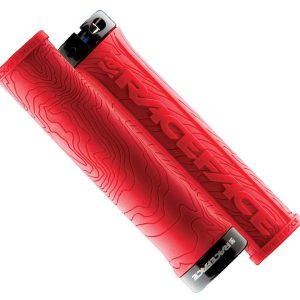 Race Face Half Nelson Lock-On Grips (Red)