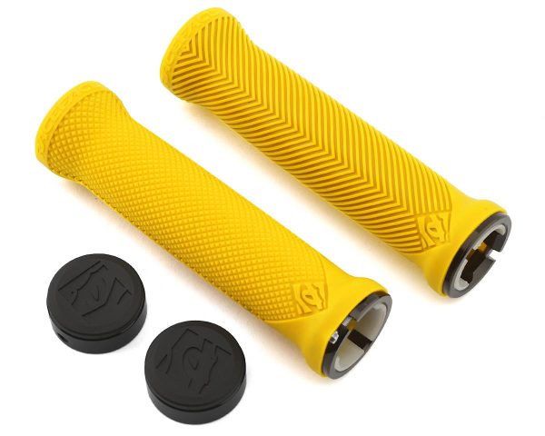 Race Face Love Handle Grips (Neon Yellow)