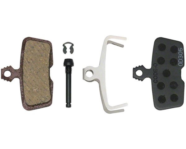 SRAM Disc Brake Pads (Organic) (SRAM Code, Guide RE) (Steel Back/Quiet) (1 Pair)