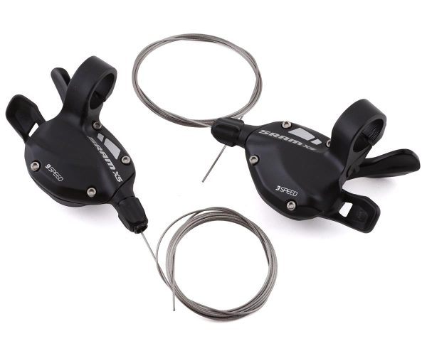 SRAM X5 Trigger Shifters (Black) (Pair) (3 x 9 Speed)