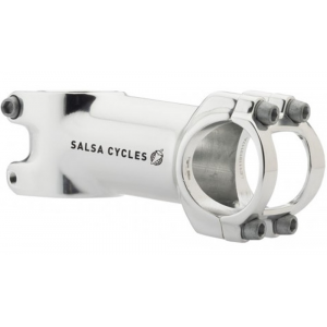 Salsa | Guide Stem | Silver | Silver | 60Mm, 31.8 Clamp, +/-6 Degree, 1 1/8" | Aluminum